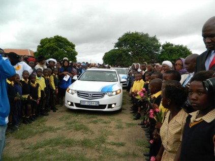 Friends and family pay their last respects to 5-year-old Michael Komape.