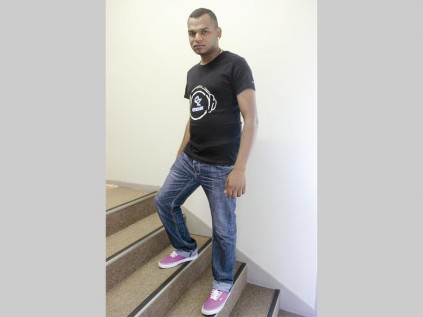 DJ Qtiezee is determined to make a mark in the music industry.