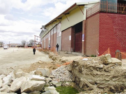Buildings such as this one could be demolished by the Greater Giyani Municipality as it is built too close to the road.
