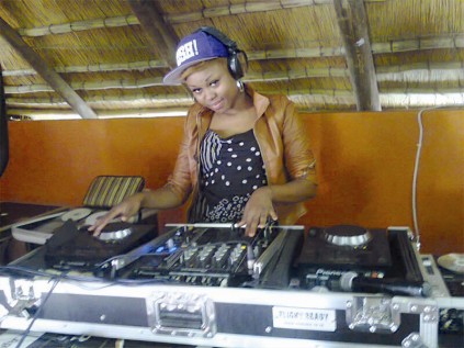 Tlhologelo Ellen "DJ Lady Tone" Makopo is hard at work to establish her brand in the entertainment industry.